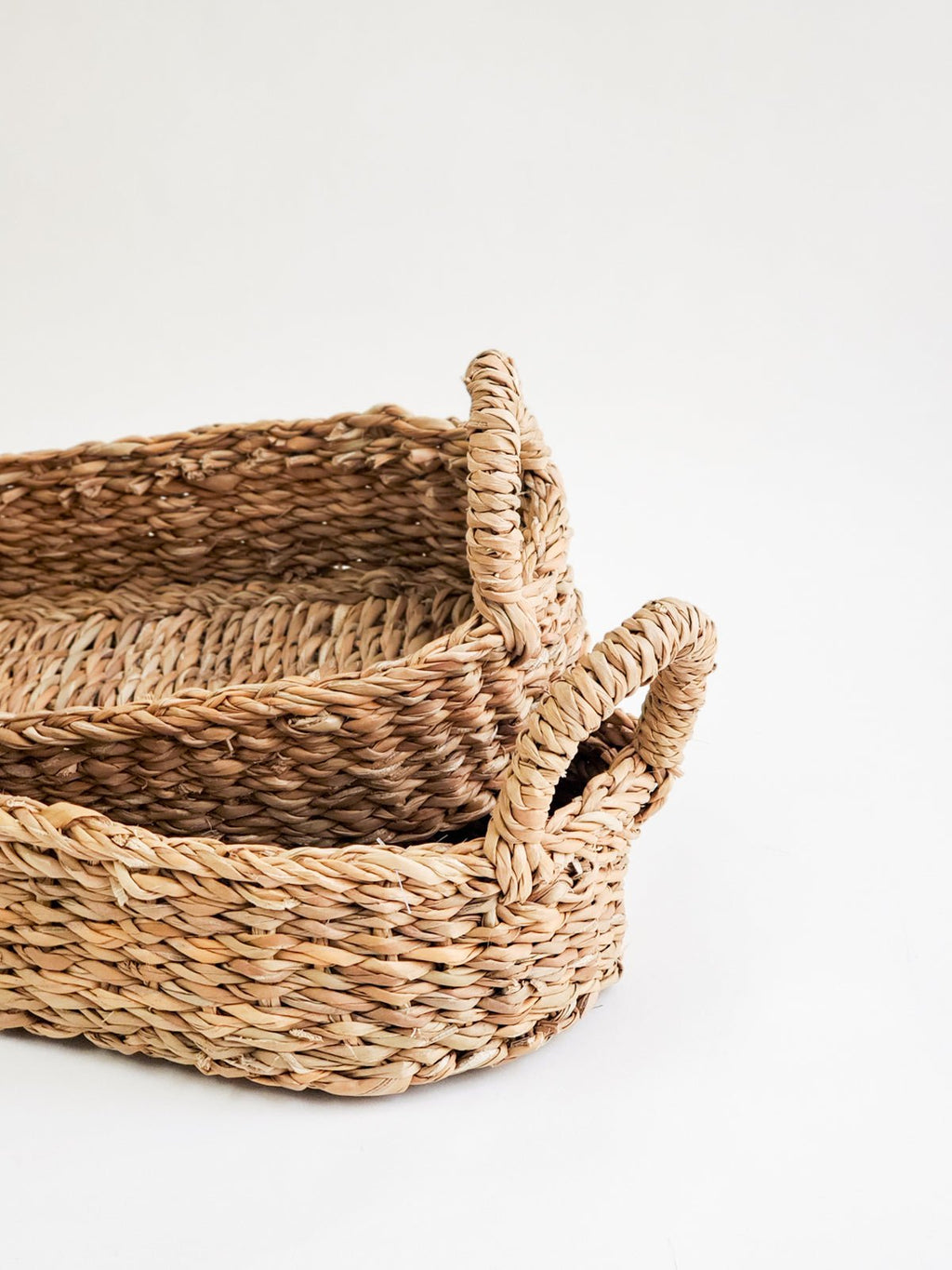 Savar Bread Basket with Natural Handle - The Mossy Bough
