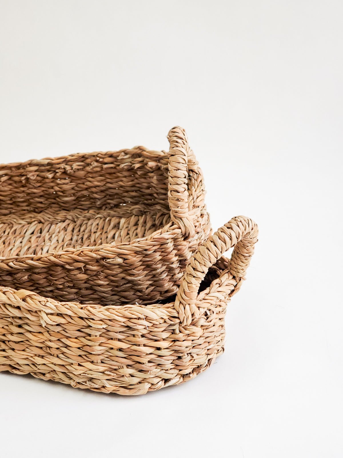 Savar Bread Basket with Natural Handle - The Mossy Bough