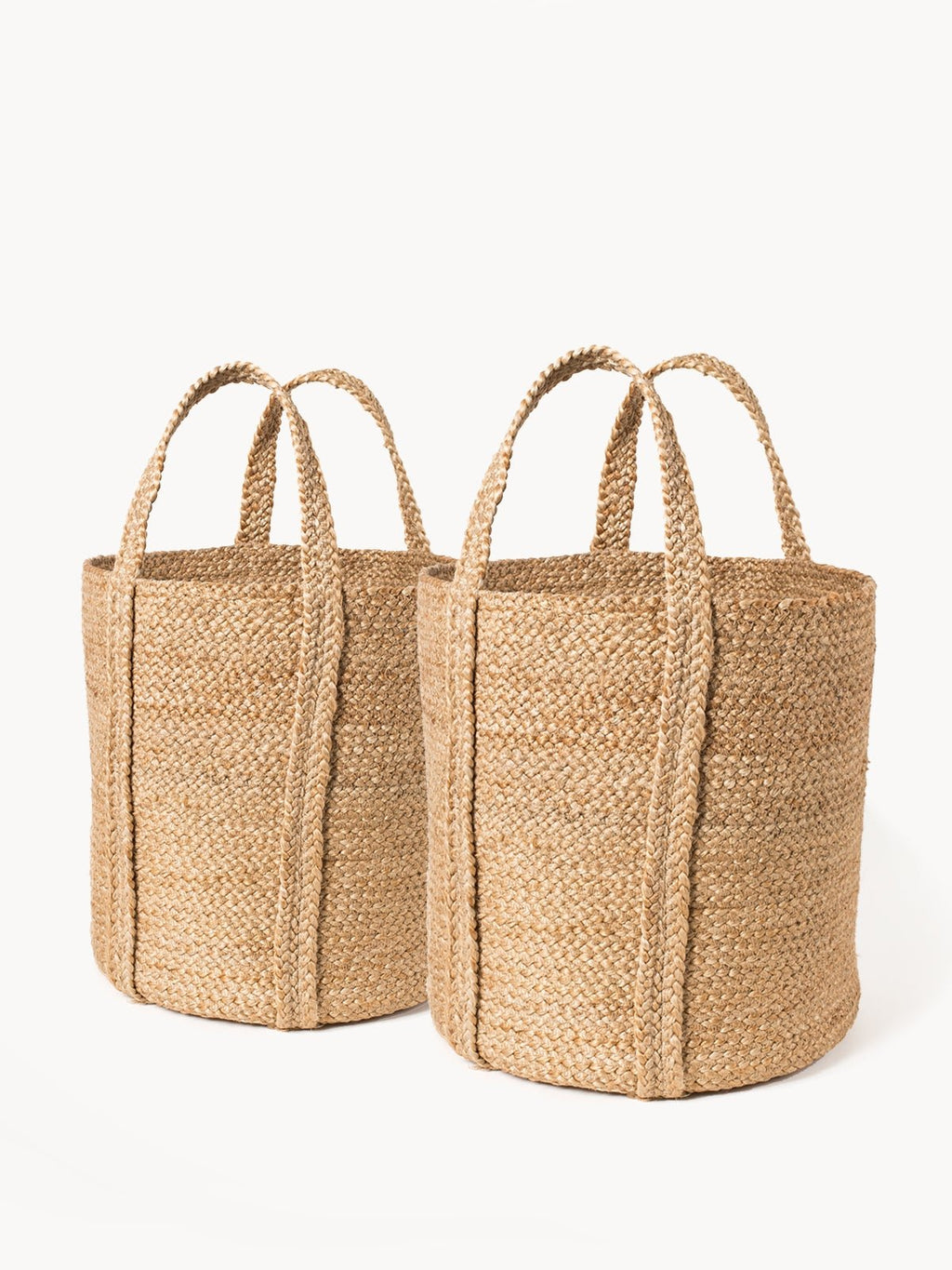 Kata Basket with handle - Natural - The Mossy Bough