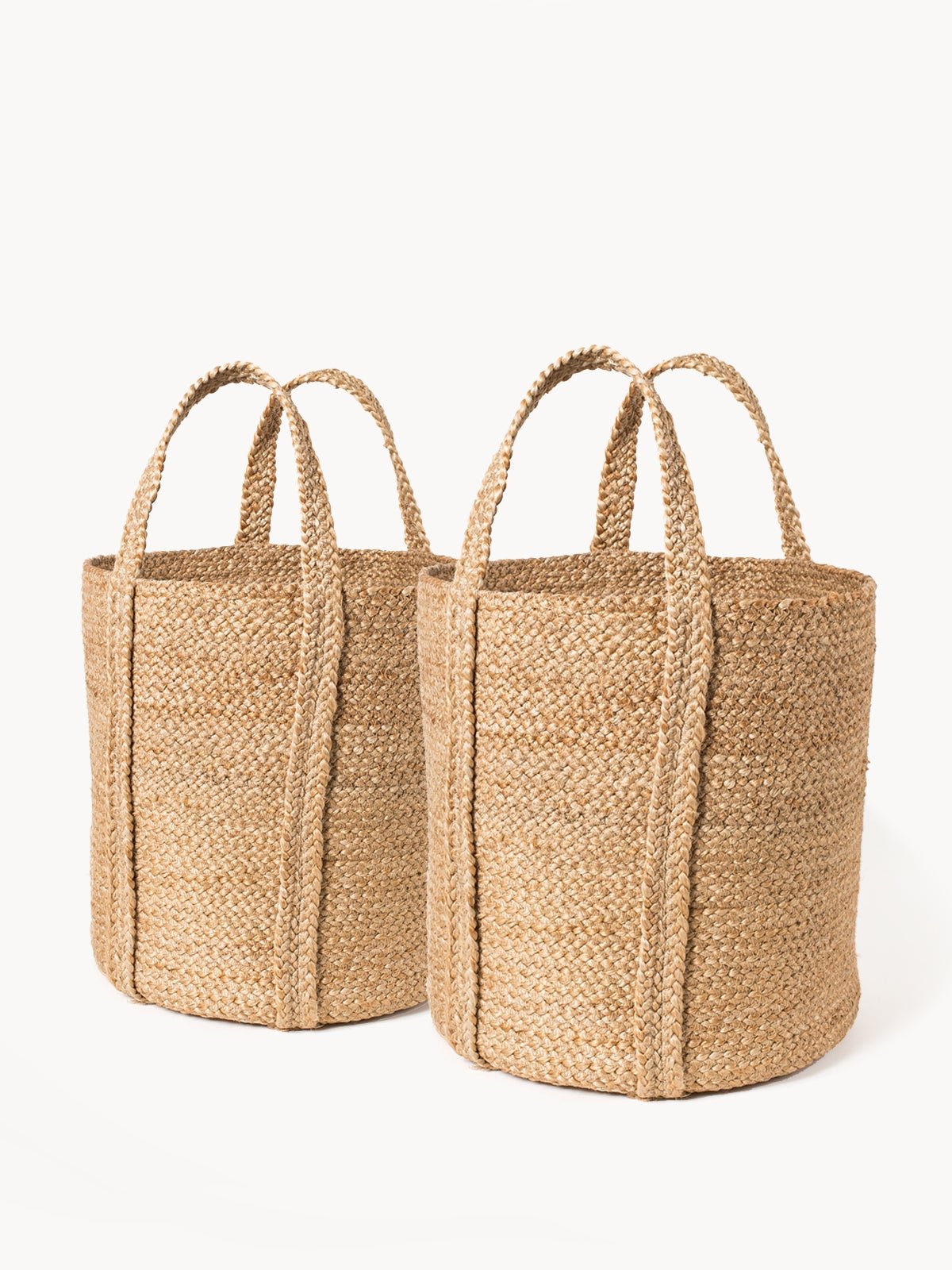 Kata Basket with handle - Natural - The Mossy Bough