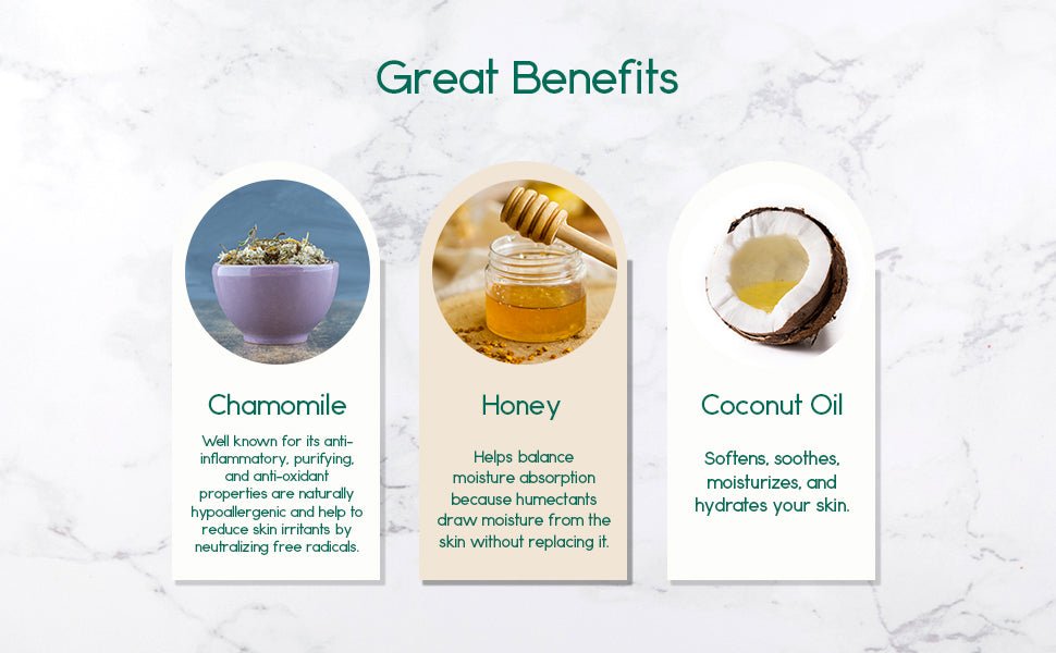 Renewing Soap Bar. Chamomile, Honey, and Coconut Oil. - The Mossy Bough