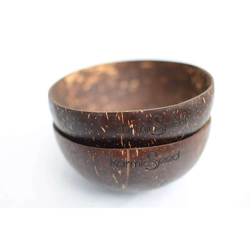 Handmade Coconut Bowls (Set of 4) - The Mossy Bough