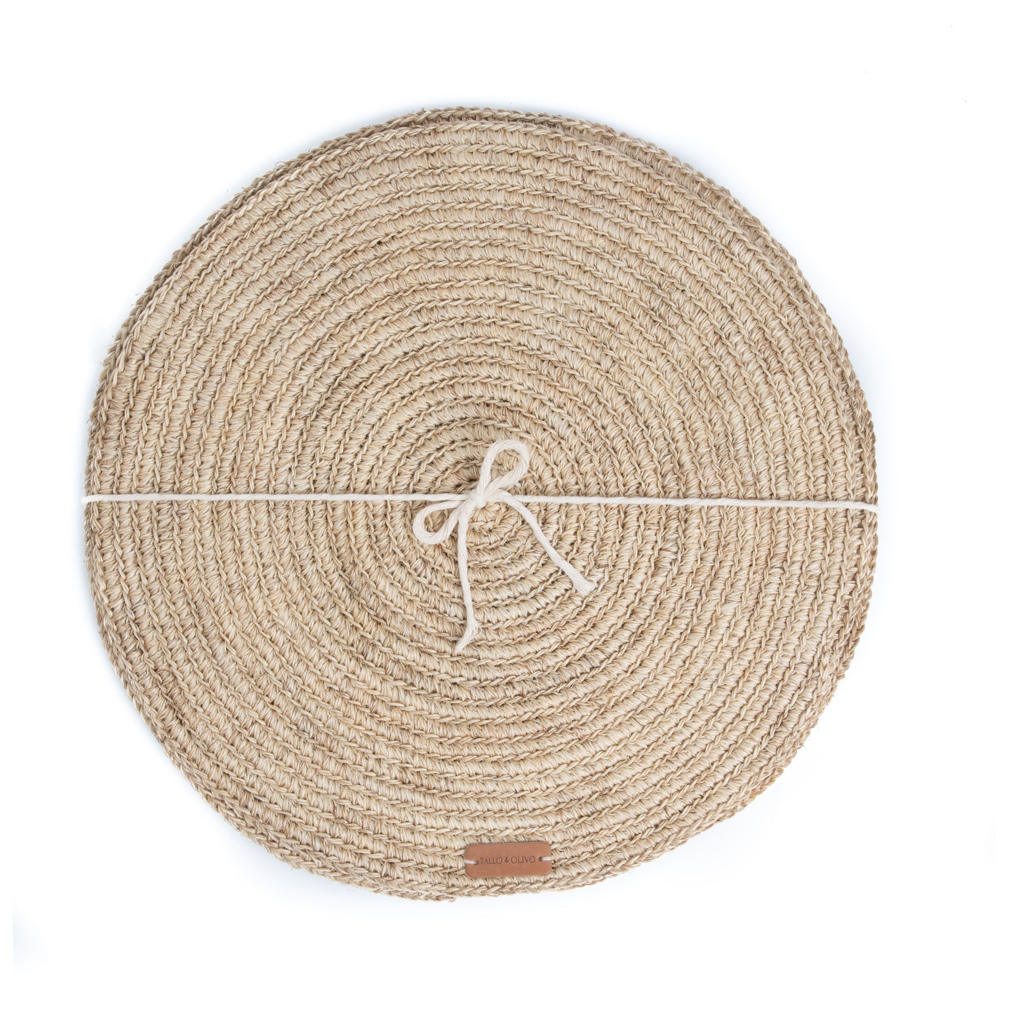 Spiral Placemat - set of 4 - The Mossy Bough