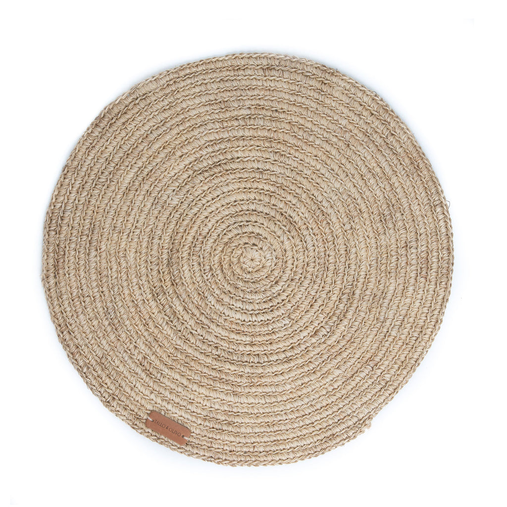 Spiral Placemat - set of 4 - The Mossy Bough