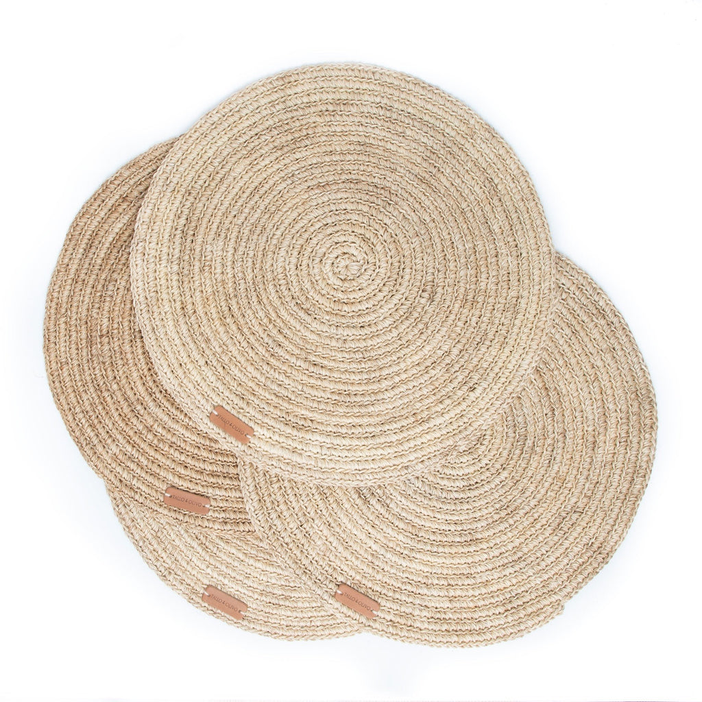 Spiral Placemat - set of 4 - The Mossy Bough