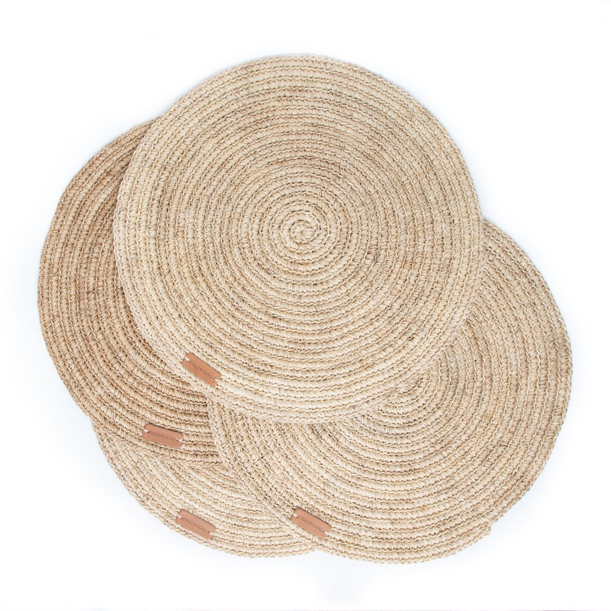 Spiral Placemat - set of 4 - The Mossy Bough