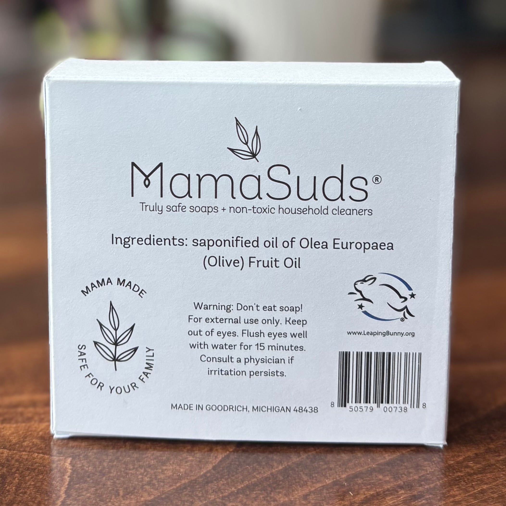 Unscented Castile Bar Soap - The Mossy Bough