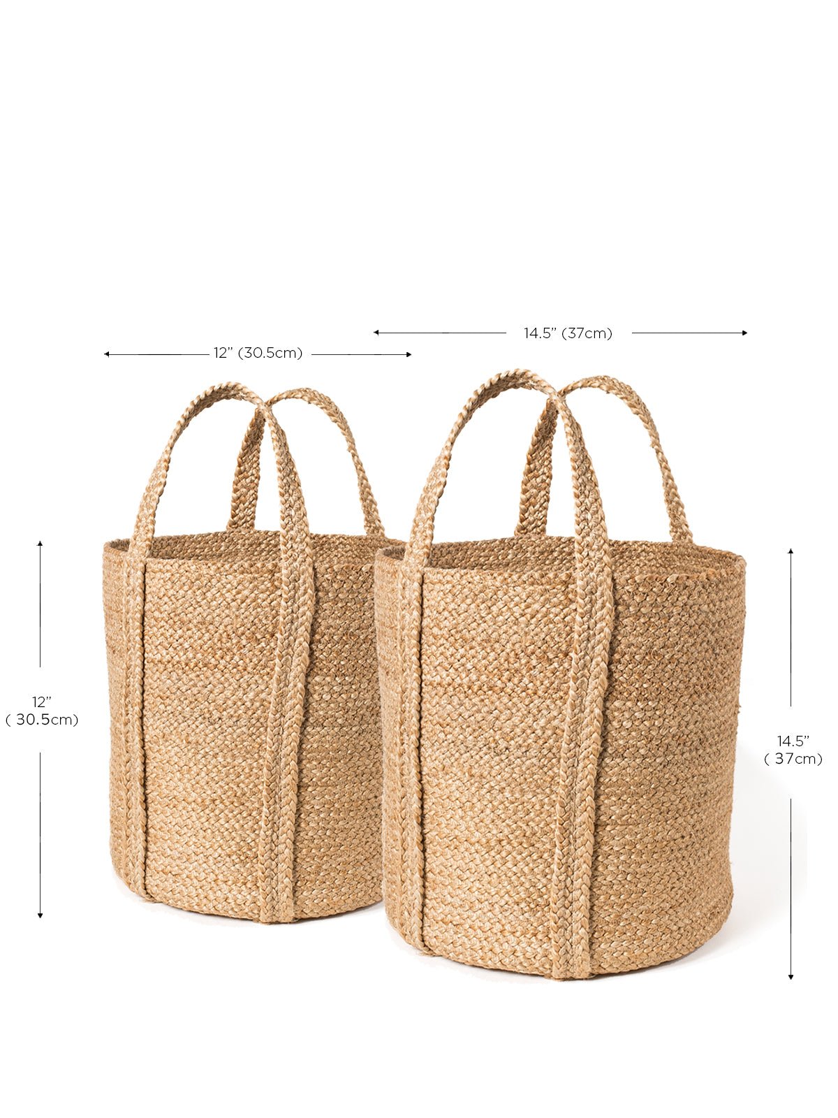 Kata Basket with handle - Natural - The Mossy Bough