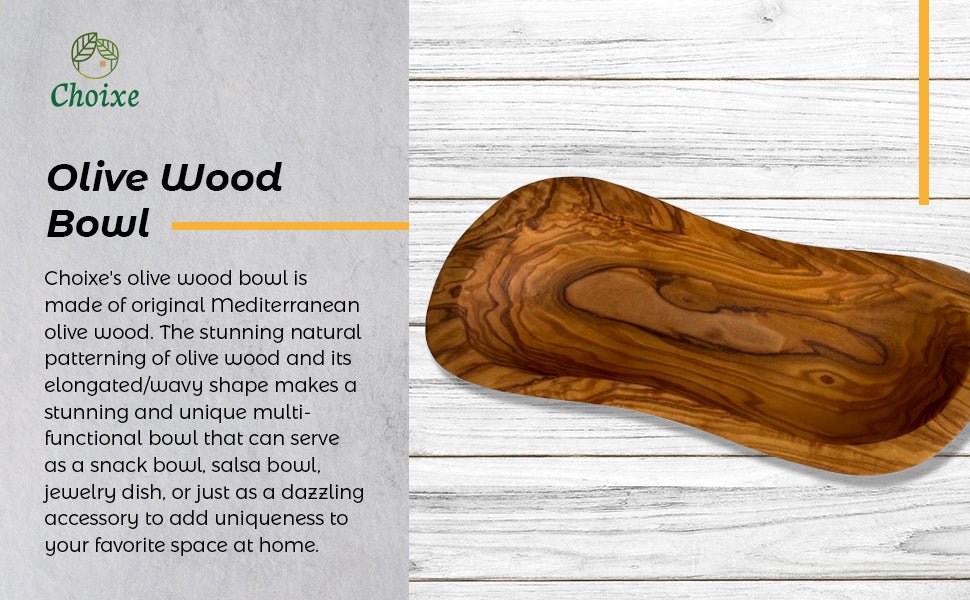 Mediterranean Olive Wood Multi - Purpose Bowl - The Mossy Bough