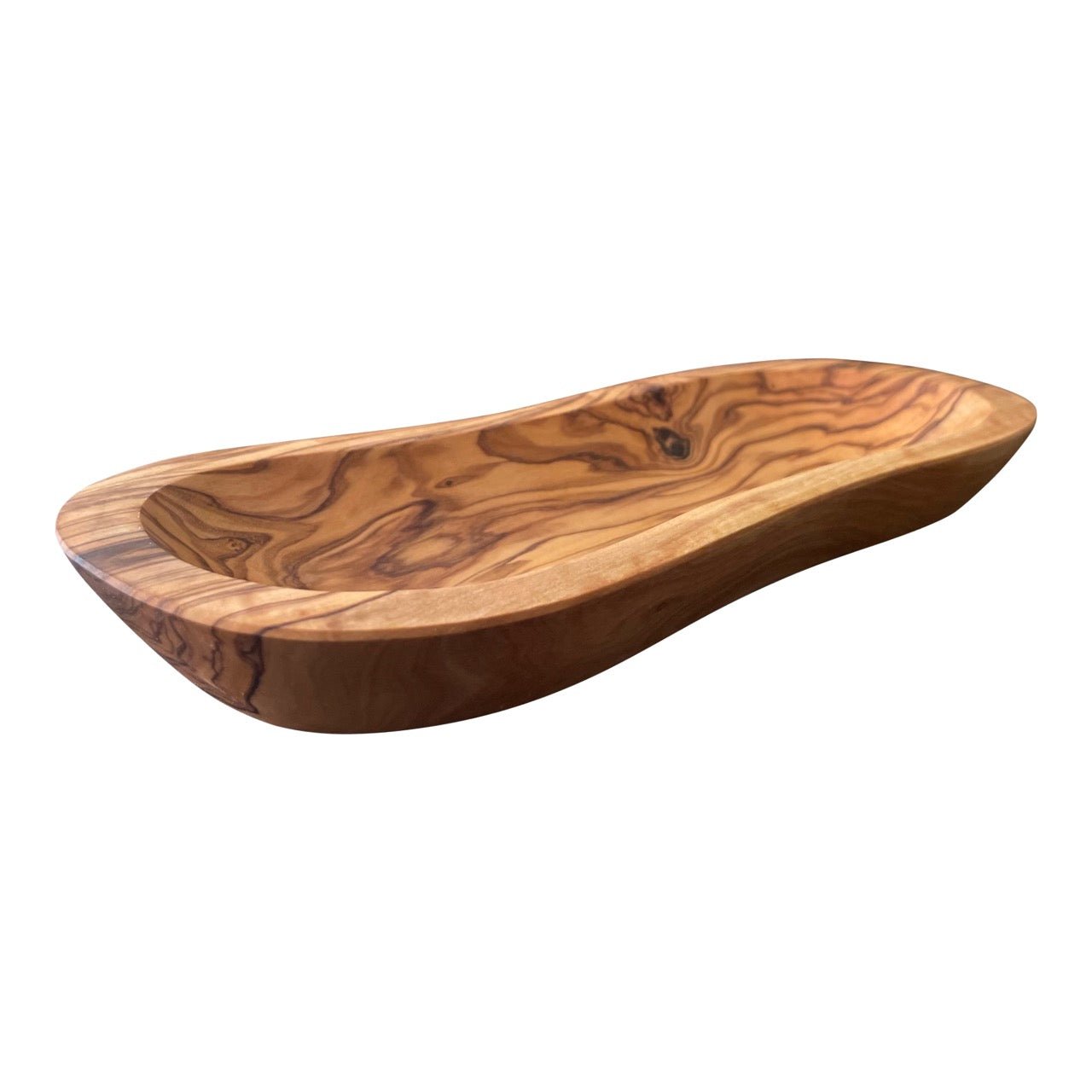 Mediterranean Olive Wood Multi - Purpose Bowl - The Mossy Bough