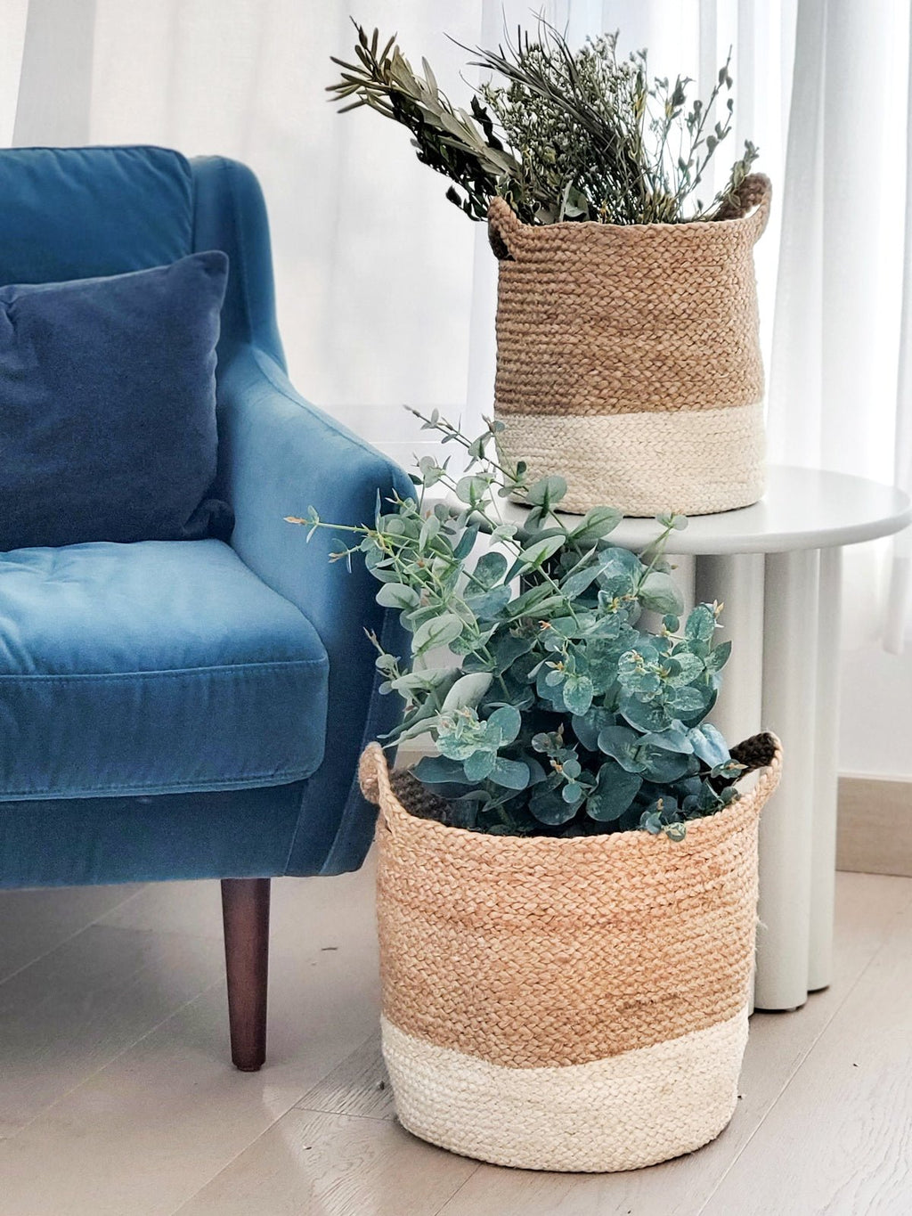 Kata Colorblock basket - The Mossy Bough