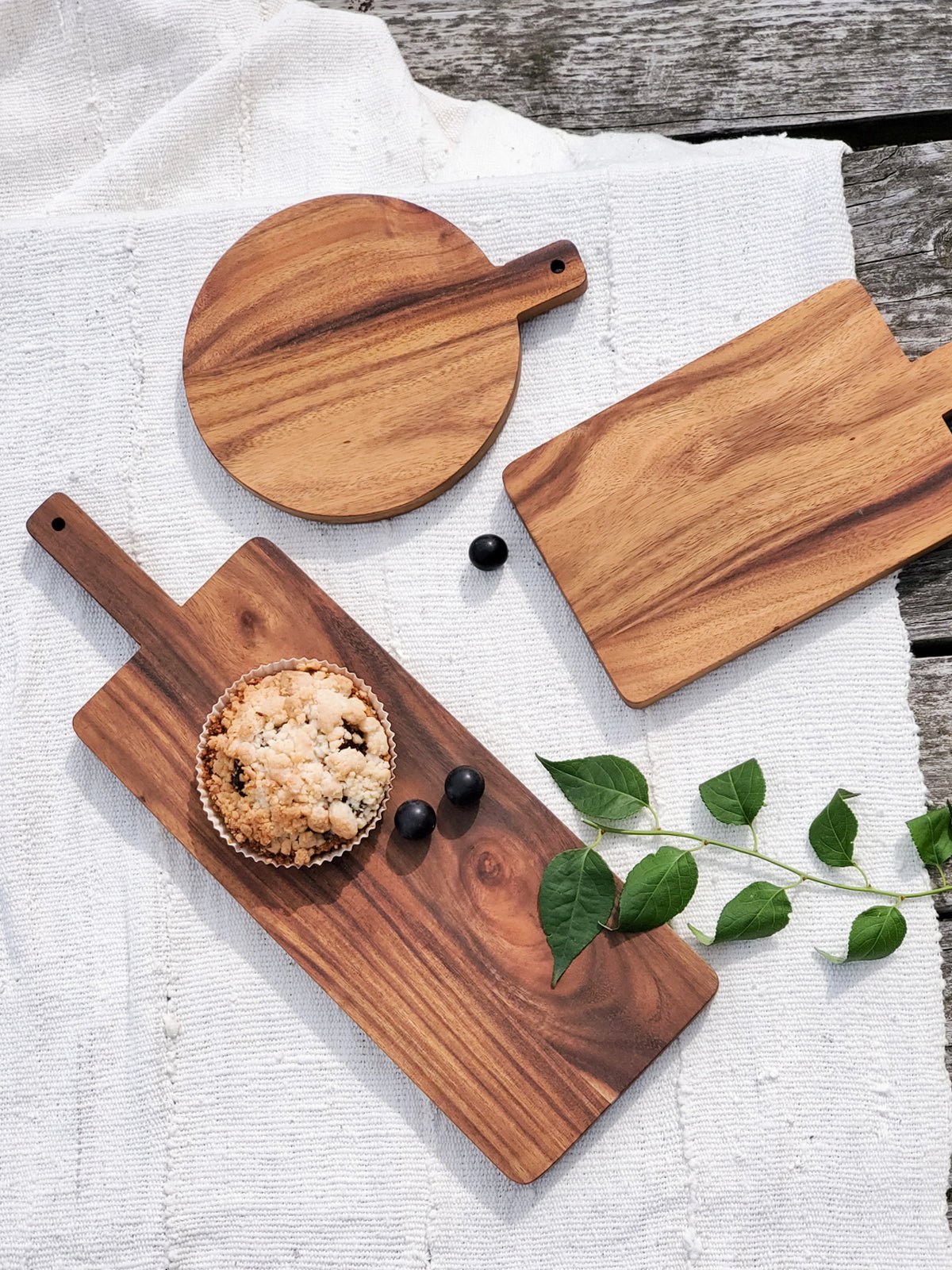 Wooden Serving Board - Large - The Mossy Bough